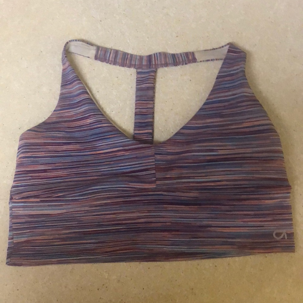 Gap Fit, XS, stripped sports bra
